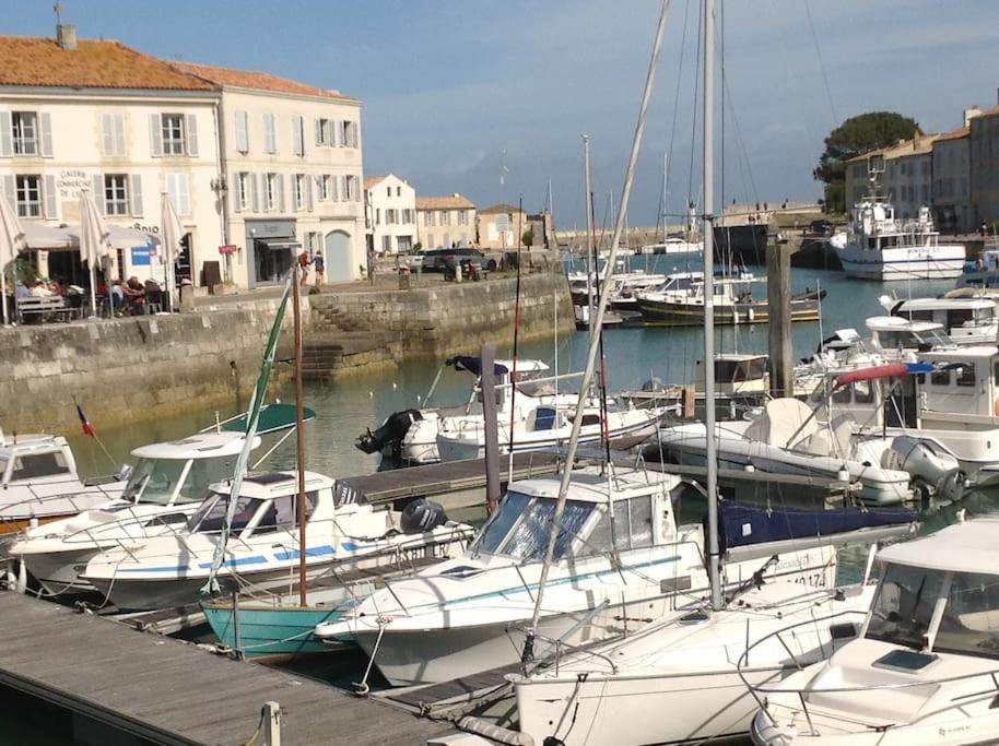 Eole, Idealement Situe Sur Le Port De St Martin De Re Saint-Martin-de-Ré Eksteriør bilde